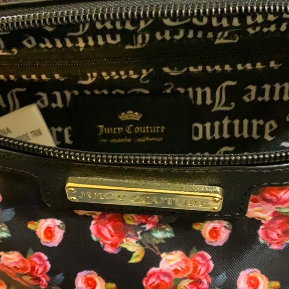 Juicy couture cross body floral pouch. - Picture 2 of 5